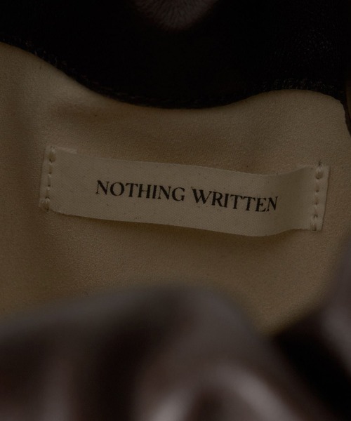 【NOTHING  WRITTEN】送料込み、即発送 NOTHING WRITTEN（ナッシングリトゥン） ショルダーバッグ バッグ