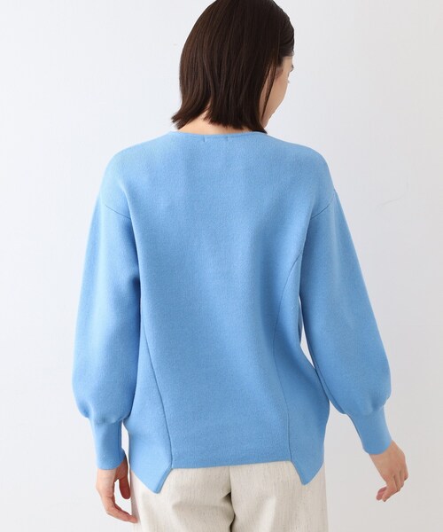 INDIVI（インディヴィ） ニット セーター 「コットン＆カシミヤ