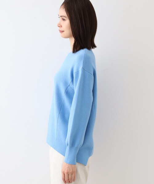 INDIVI（インディヴィ） ニット セーター 「コットン＆カシミヤ