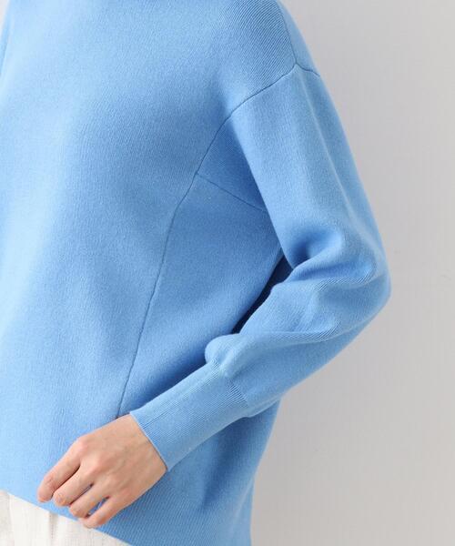 INDIVI（インディヴィ） ニット セーター 「コットン＆カシミヤ