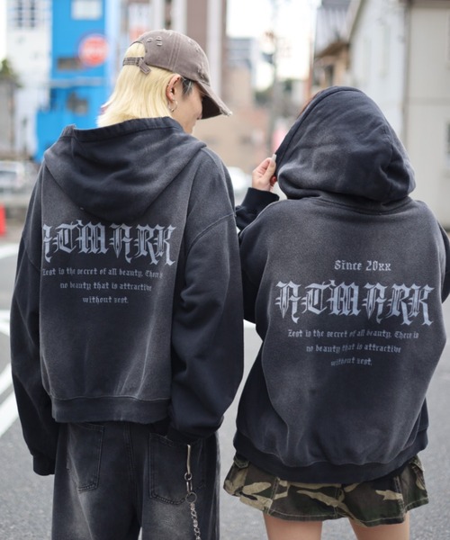 ATMARK パーカー 「フリーサイズ / UNISEX 」ATMARKオールドジップ