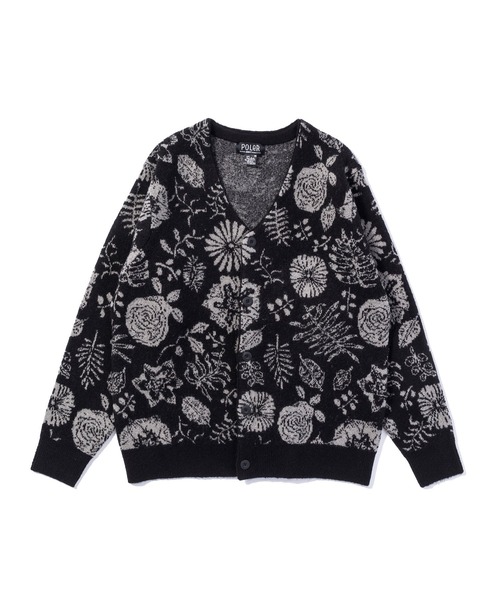 その他ブランド / POLER/BOLERO KNIT/カーディガン(厚手)/L/アクリル/BLU POLeR（ポーラー） カーディガン POLER BOLERO KNIT（ポーラー ボレロ