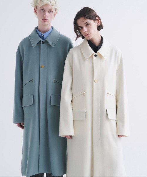CULLNI（クルニ） チェスターコート 0 ミント メンズ : ZOZOTOWN Yahoo