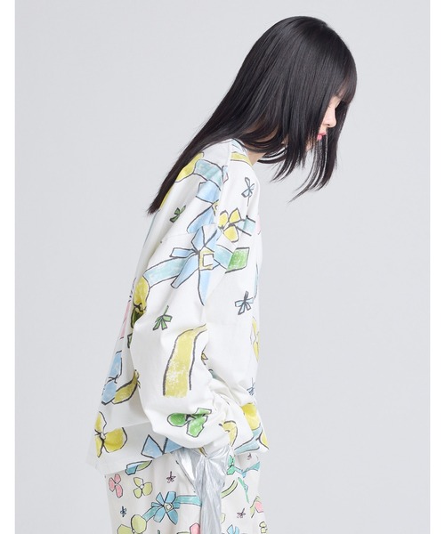Little sunny bite tシャツ 「little x natalie krim」long tee