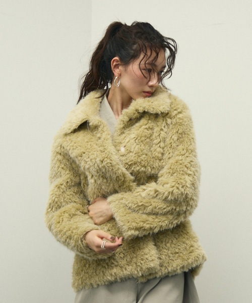 SHAGGIE レザージャケット ファー SHAGGIE レザージャケット ファー SHAGGIE レザージャケット