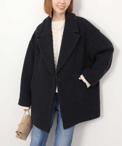 SLOBE IENA（スローブイエナ） チェスターコート FREE ブラック