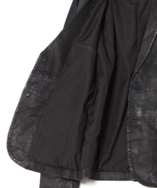 ジャケット テーラードジャケット MONET WAXED SUEDE BLAZER | MONET ワックスド スエード ブレザー メンズの画像