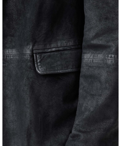ジャケット テーラードジャケット MONET WAXED SUEDE BLAZER | MONET ワックスド スエード ブレザー メンズの画像