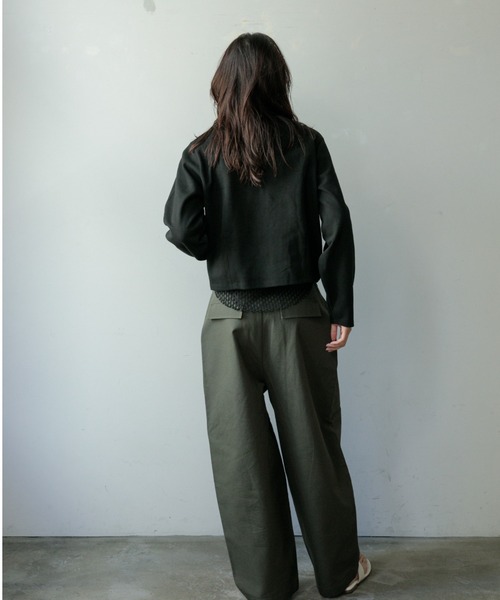 AGAWD tシャツ センタースリットプルオーバー レディース