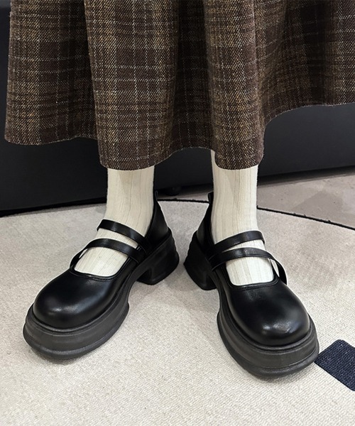 miniministore（ミニミニストア） ローファー 通学 厚底ローファー