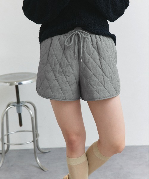 ad thie（アドティエ） パンツ キルティング ショートパンツ