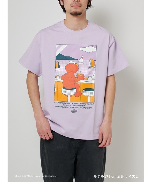 SESAME STREET(セサミストリート) tシャツ 半袖 「UNISEX」エルモ SESAME STREET(セサミストリート) tシャツ 半袖 「UNISEX」エルモ