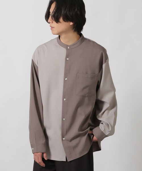 LAKOLE（ラコレ） シャツ DRYバンドクレイジーシャツ / 289681 メンズ