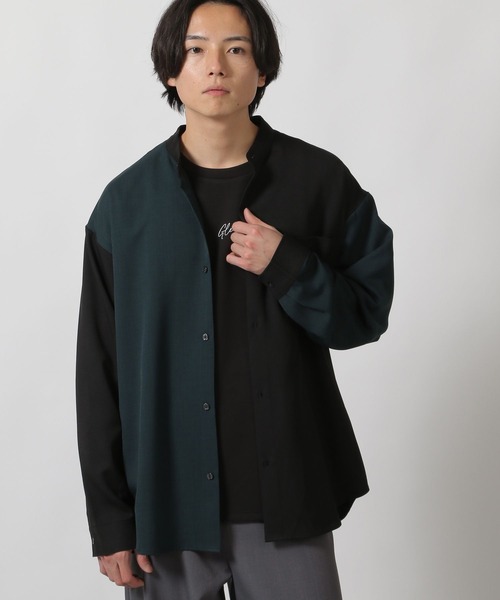 LAKOLE（ラコレ） シャツ DRYバンドクレイジーシャツ / 289681 メンズ