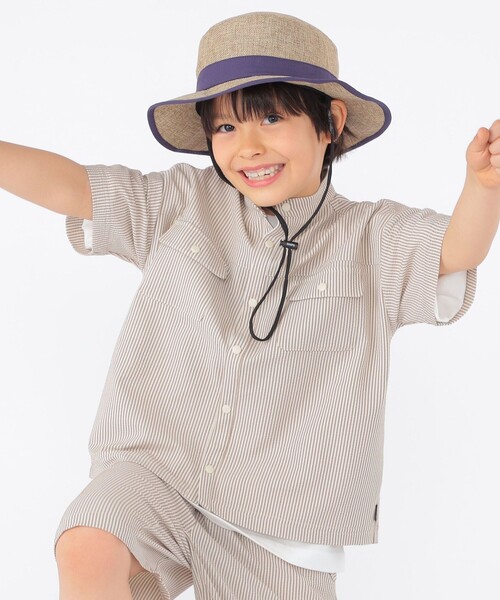 LASD CHP 制服 シャツ バッジセット SHIPS（シップス） ブラウス シャツ SHIPS KIDS:100〜130cm /「UV