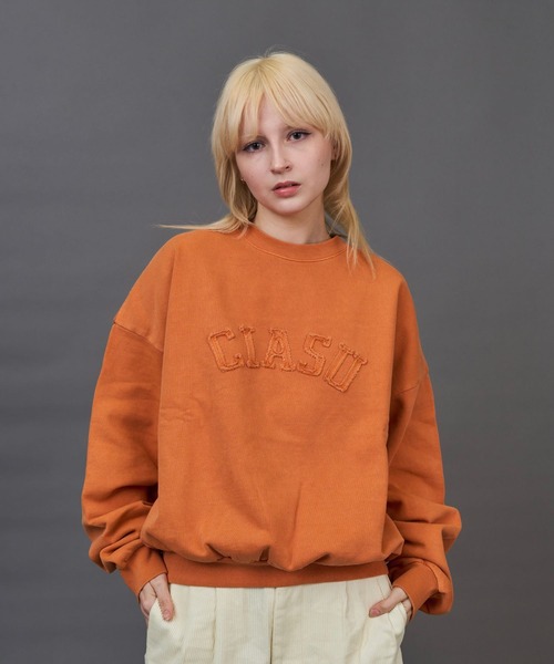 CIASU トレーナー スウェット ヴィンテージカレッジスウェット メンズ