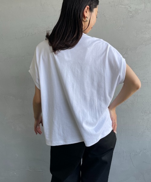 tシャツ 「GYMPHLEX/ジムフレックス」 ワンポイントロゴ刺繍 ノースリーブカットソー レディース GYMPHLEX tシャツ 「GYMPHLEX/ジムフレックス」 ワンポイント