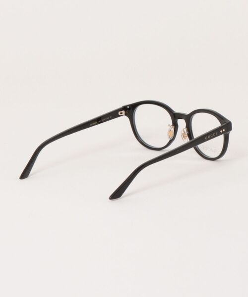 伊達メガネ メガネ 眼鏡 「GUCCI/グッチ」ラウンド メガネ GG1898OA 001 メンズ レディースの画像
