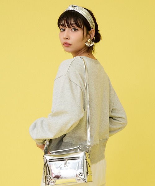 JETSET SOLO PLUS トレーナー スウェット 「FONT LAB」シルバー