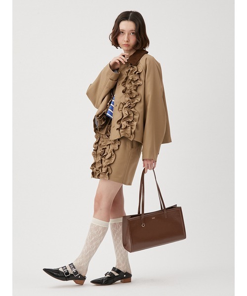 furfur ノベルティバッグ　ブラウン　✨新品未使用品✨ fur fur - FURFUR♡ノベルティ ブラウンの通販 by るるるん shop
