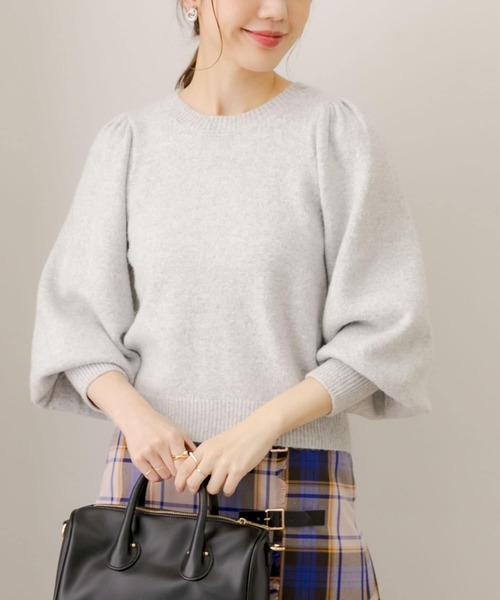 「URBAN RESEARCH Sonny Label」 長袖ニット FREE グレー レディース_画像2