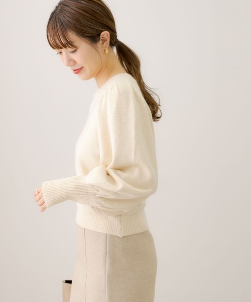 「URBAN RESEARCH Sonny Label」 長袖ニット FREE グレー レディース_画像6