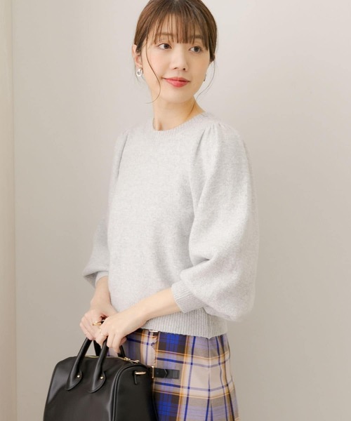 「URBAN RESEARCH Sonny Label」 長袖ニット FREE グレー レディース_画像8