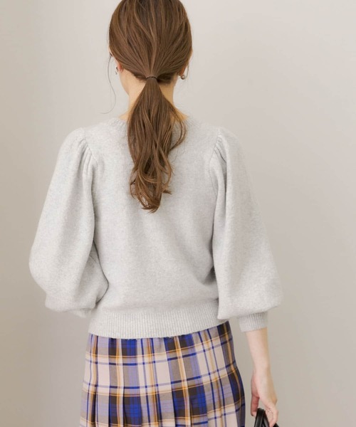 「URBAN RESEARCH Sonny Label」 長袖ニット FREE グレー レディース_画像9