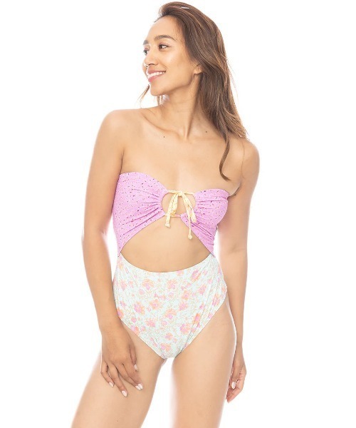 【くまさん】Billabong ビラボン水着(ワンピース)Sサイズ bil-ba013-801_1.jpg