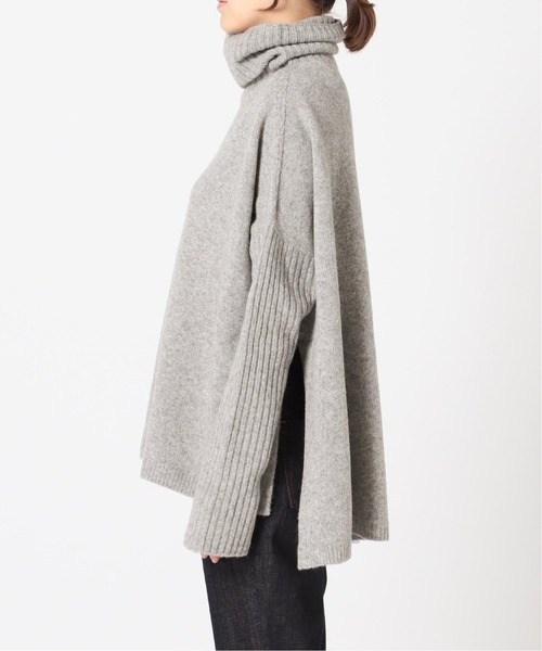 タートルネック ニット ラクーン イエナ IENA IENA（イエナ） タートルネックニット - ブルー レディース : ZOZOTOWN