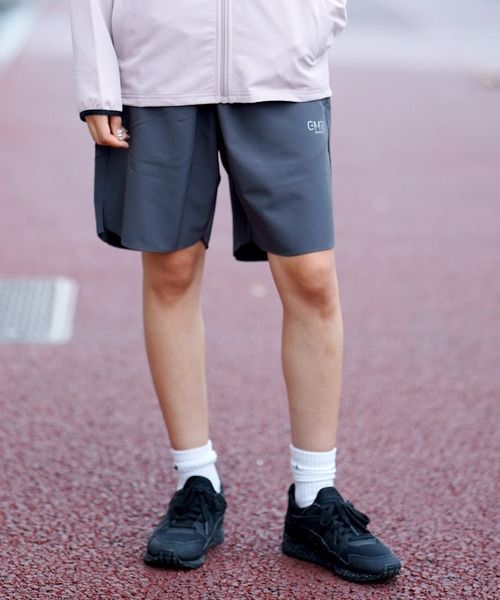 THE MILES ハーフパンツ パンツ 短パン GYMTEC 4WAYストレッチワーク