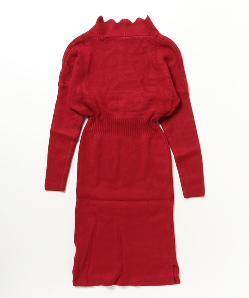 「a lot of love」 ニットワンピース FREE グリーン レディース_画像2