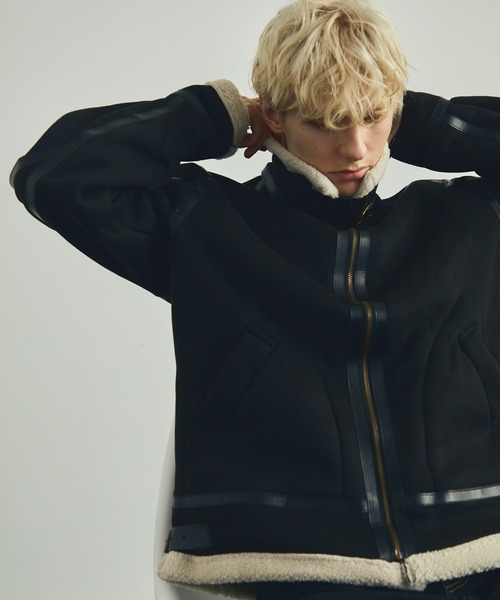 「Shoowtime」 ブルゾン X-LARGE ブラウン メンズ_画像3