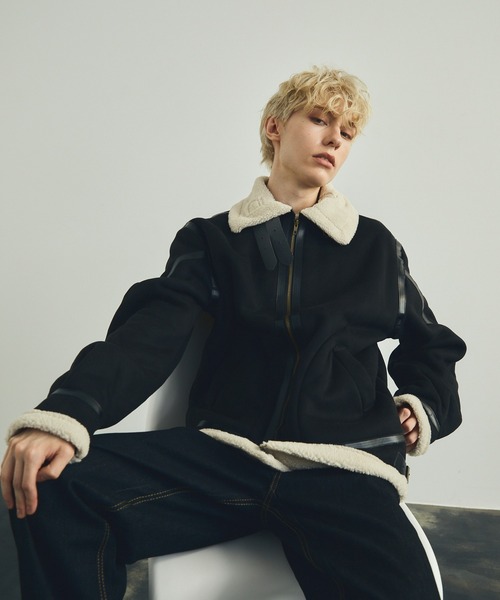 「Shoowtime」 ブルゾン X-LARGE ブラウン メンズ_画像8