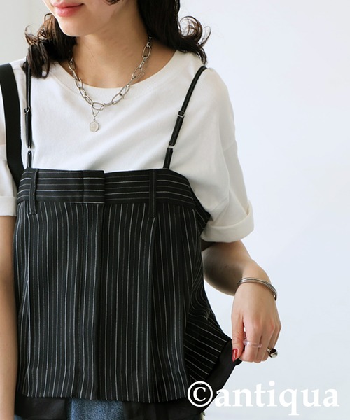 キャミソール・ビスチェ iki CHIC STYLE キャミソール キャミソールビスチェ 「大きいサイズ