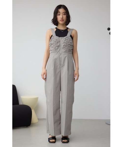 AZUL BY MOUSSY オールインワン ギャザービスチェオールインワン