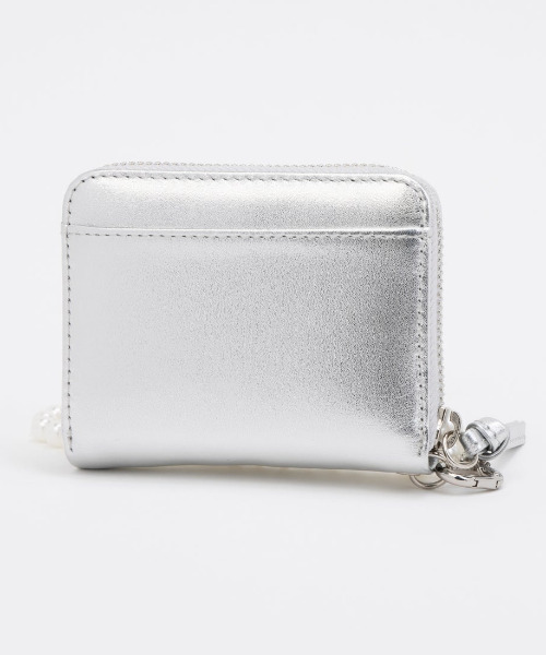 perche（ペルケ） 財布 perche / パール調ストラップ・ジャバラカード