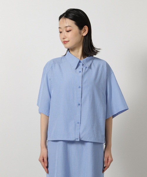 LAKOLE（ラコレ） ワンピース 半袖 シャツレイヤードセットワンピース