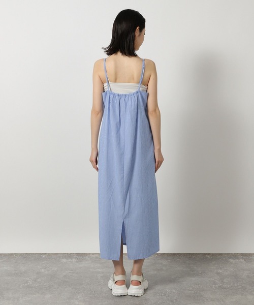 LAKOLE（ラコレ） ワンピース シャツレイヤードセットワンピース