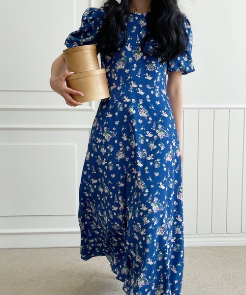 frunco ワンピース 花柄ロングワンピース : ZOZOTOWN Yahoo!店 - 通販
