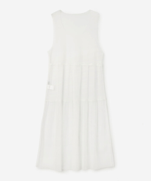 Bshop ワンピース eunoia | レイヤードメッシュワンピース WOMEN