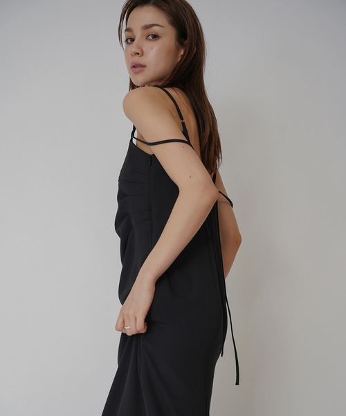 ワンピース 紐アレンジ キャミソール ワンピース KINO THE KEI ノー