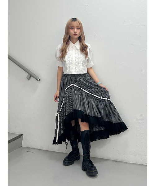 felitieフリルブラウス　mimmam 完売品 felitieフリルブラウス mimmam 完売品
