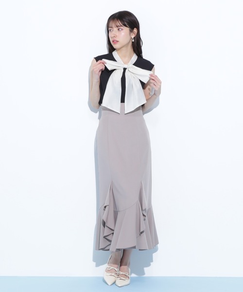 JILLSTUART　ジルスチュアート　ビッグボウタイブラウス ジルバイジルスチュアート JILL by JILLSTUART ビッグボウタイブラウス