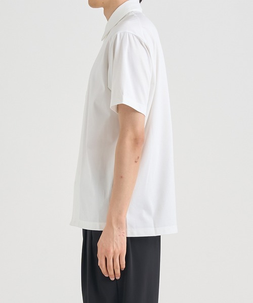 汗かきテイーシャツ ZEROSTAIN クルーネック Tシャツ 防汚 UVカット 汗染みの目立ち