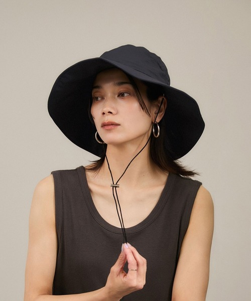 WEB限定】2WAYレイヤーハット［接触冷感・洗える・撥水