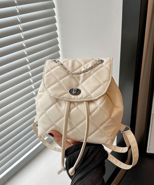 デイバック リュック 「M2SUQARED/エムツースクエア」キルティング