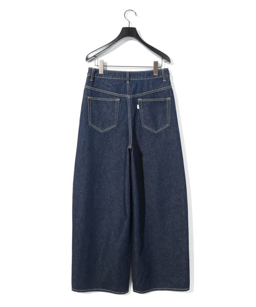 メンズ antimid ワイドレッグデニムパンツ