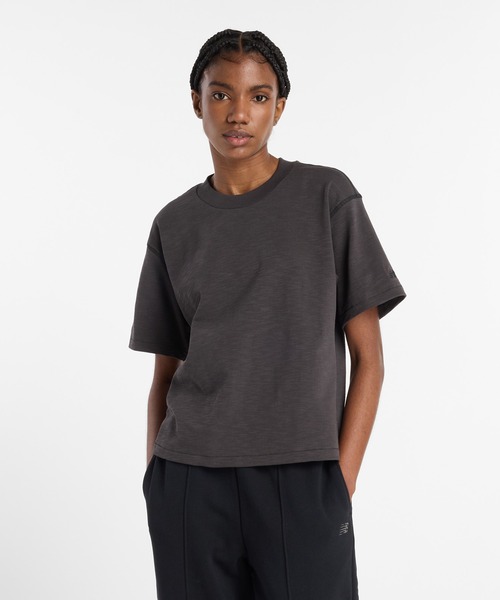 tシャツ NB Grey ショートスリーブTシャツ レディース | New Balance | 02
