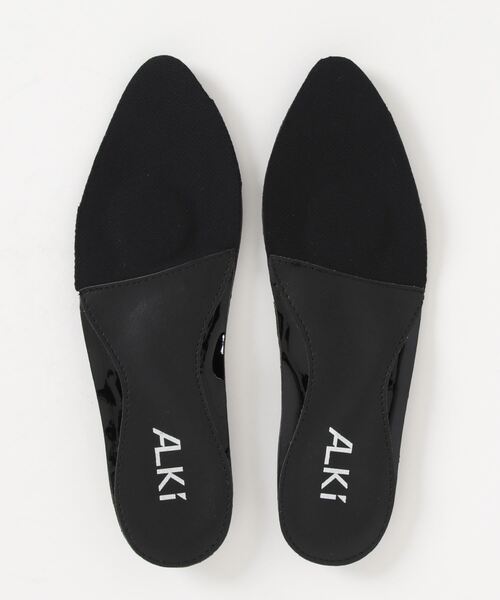 「Piedi Nudi」 「alki」フラットパンプス 23.0cm ブラック レディース_画像4